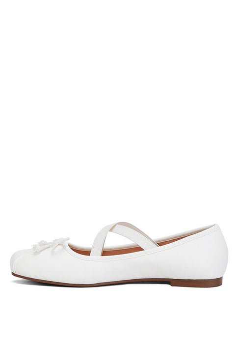 Leina Recycled Faux Leather Ballet Flats