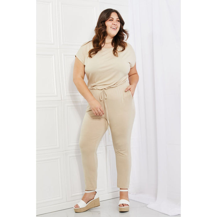 Culture Code Comfy Days Boat Neck Jumpsuit