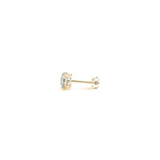 Bids.com 1/2 cttw Lab Grown Round Diamond Stud Earrings 14k Yellow Gold (G/VS2) Earrings