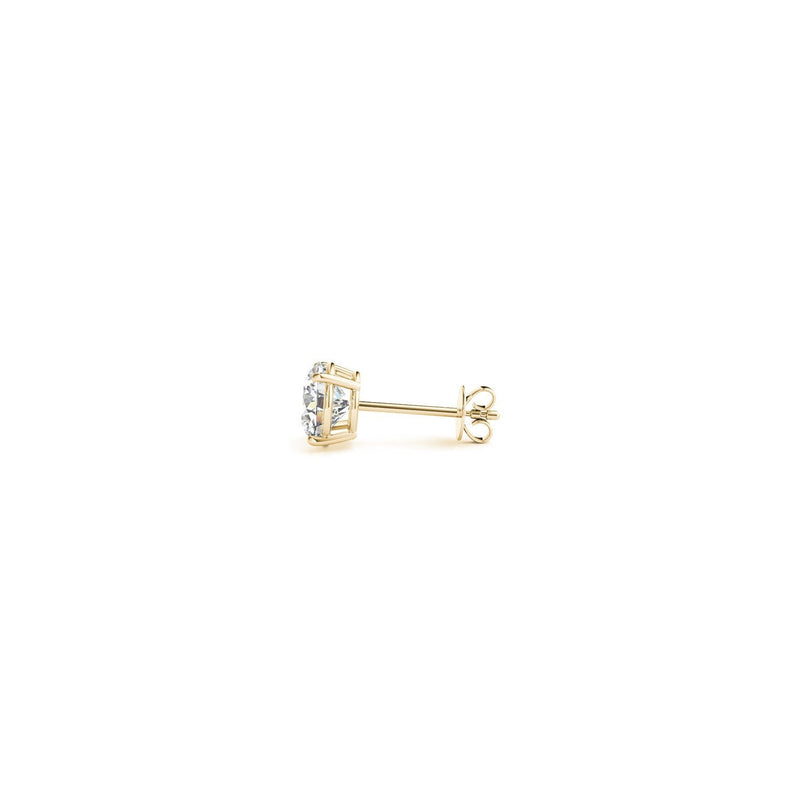 Bids.com 1/2 cttw Lab Grown Round Diamond Stud Earrings 14k Yellow Gold (G/VS2) Earrings