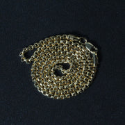 Bids.com 2.4mm 14k Yellow Gold Round Box Chain Necklaces