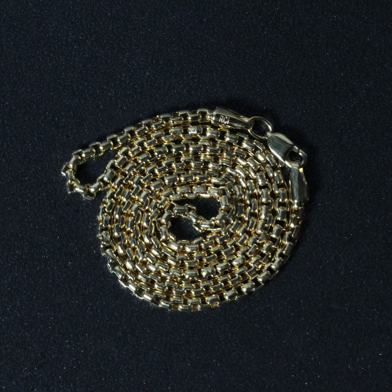 Bids.com 2.4mm 14k Yellow Gold Round Box Chain Necklaces