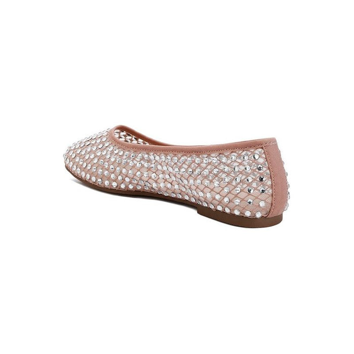 Orson Naked Rhinestone Ballerinas