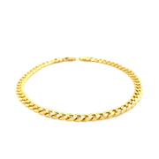 Bids.com 10k Yellow Gold Miami Cuban Semi Solid Bracelet (4.50 mm) Bracelets