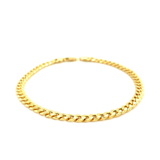 Bids.com 10k Yellow Gold Miami Cuban Semi Solid Bracelet (4.50 mm) Bracelets