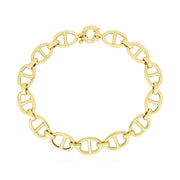 Bids.com 14k Yellow Gold High Polish Mariner Link Bracelet (8.8mm) Bracelets
