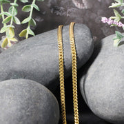 Bids.com 3.2mm 14k Yellow Gold Classic Solid Miami Cuban Chain Necklaces