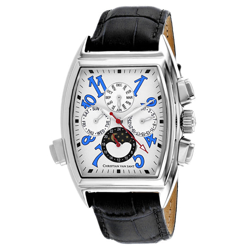 Bids.com Christian Van Sant Men's Grandeur Watches White Smoke