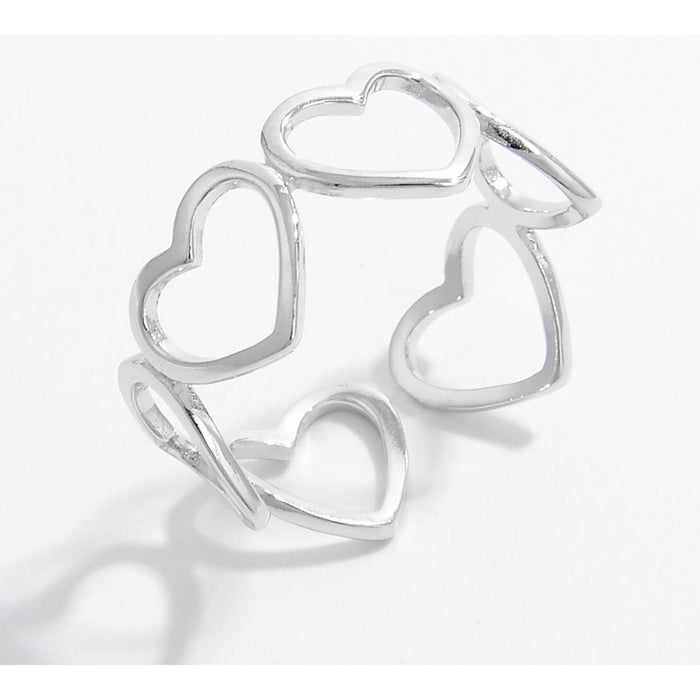 925 Sterling Silver Heart Ring