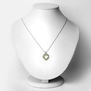 Bids.com 1.70 Carat Genuine Peridot .925 Sterling Silver Pendant Pendants