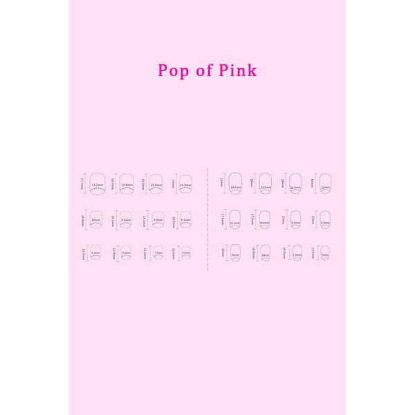 Mill's Beauty Supply SO PINK BEAUTY Press On Nails, 2 Packs