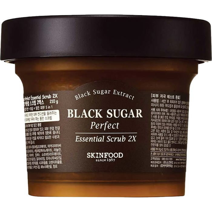 Dodoskin Skinfood Black Sugar Perfect Essential Scrub 2X 210G