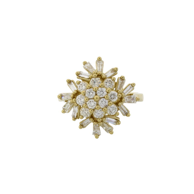 Bids.com 1.00ct Diamond Ring 10KT Yellow Gold Rings