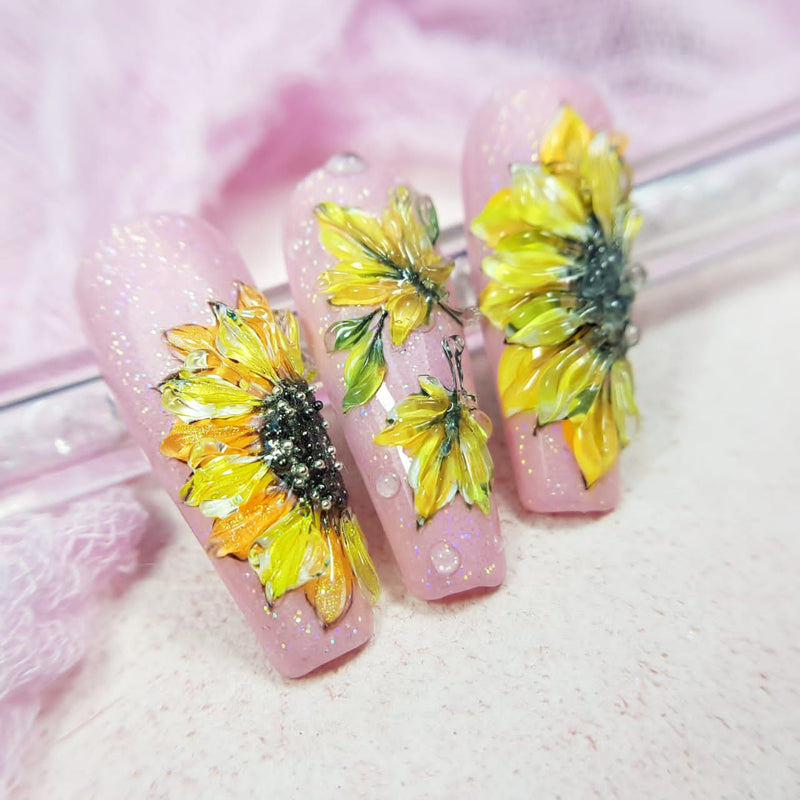 Red Iguana LLC 3D Crystal Gel Nail Art