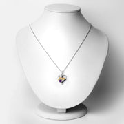 Bids.com 0.48 Carat Genuine Amethyst and Black Spinel .925 Sterling Silver Pendant Pendants