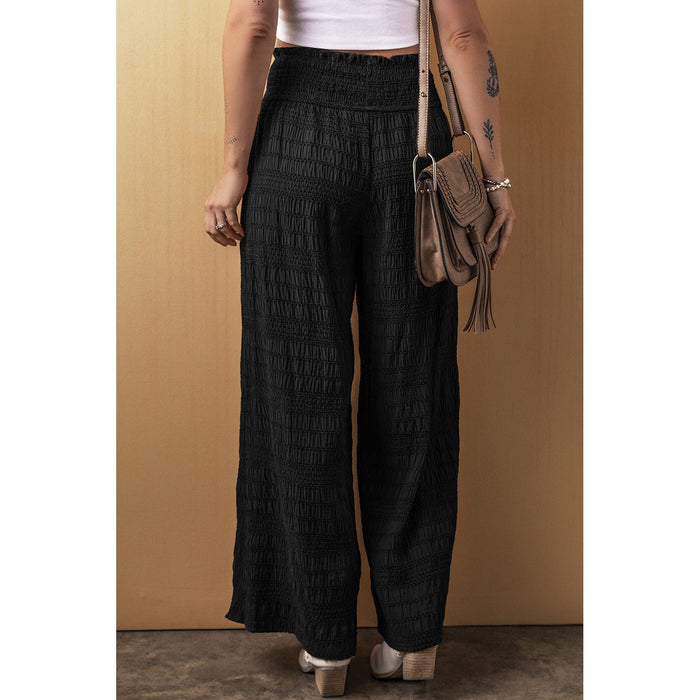 Tied Wide Leg Pants