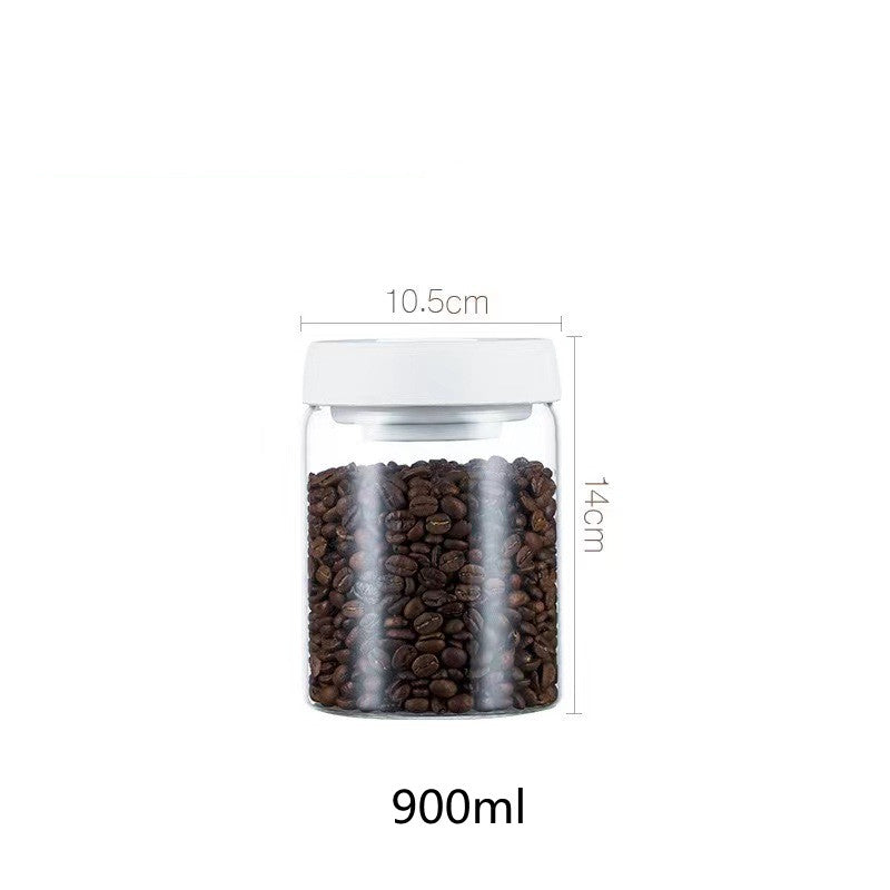 SmartPursue™ Vacuum Sealed Jug Coffee Beans Airtight Canister Kitchen Utensils