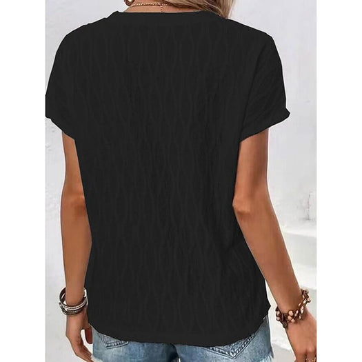 Round Neck Short Sleeve T-Shirt