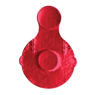 ChemoPlus IVA Security Seals for Vial Tops, Red, 13mm - Carton of 1100