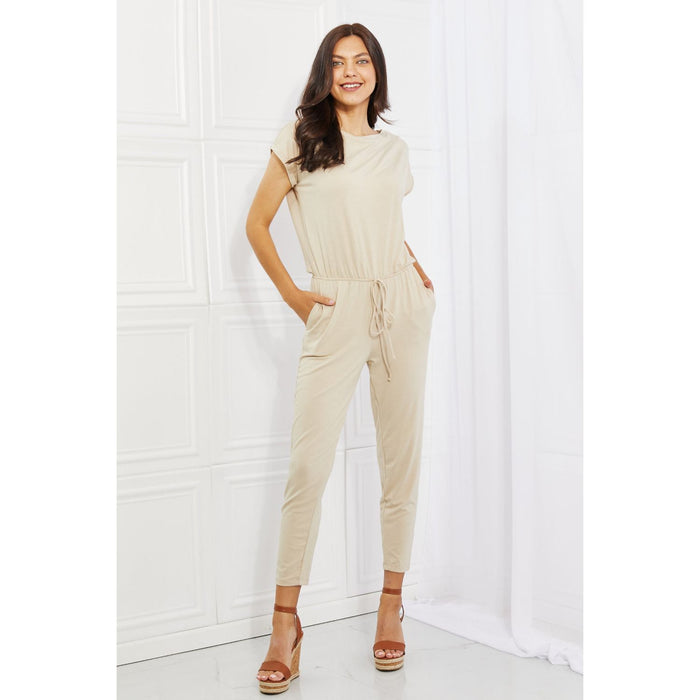 Culture Code Comfy Days Boat Neck Jumpsuit