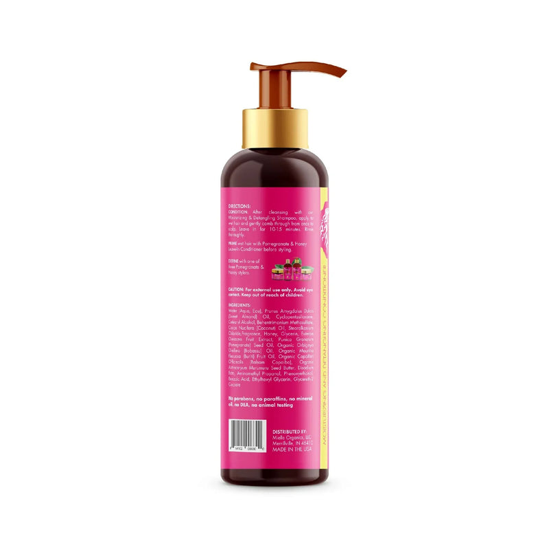 Mill's Beauty Supply Mielle Pomegranate & Honey Moisturizing and Detangling Conditioner Hair Shampoo
