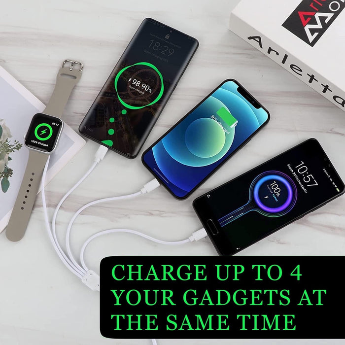 4 in 1 Watch & Phone Charger Cable