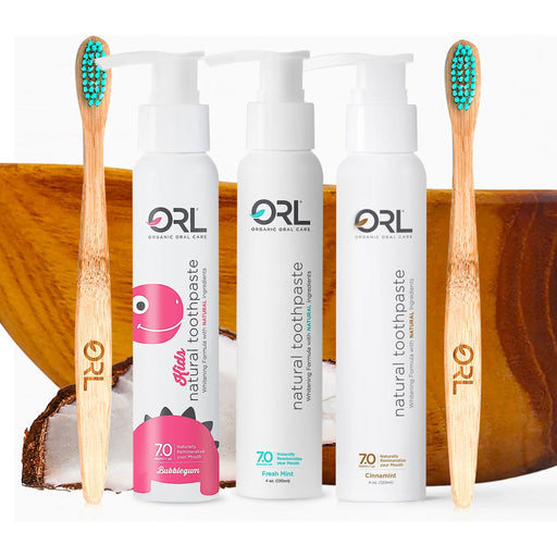 ORL ORL Natural Hydroxyapatite Toothpaste 3-Peat Bundle Bundle