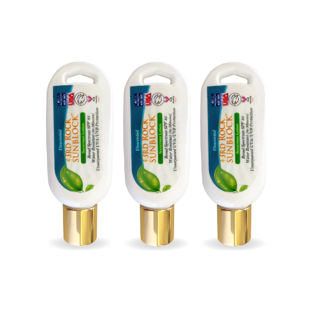 3rd Rock Essentials NOW IN 1.7oz SIZE! 3rd Rock Sunblock® Sunscreen Lotion - Unscented - Zinc Oxide SPF 35 All Natural SunBlock