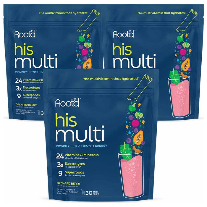 His MULTI - The Multivitamin That Hydrates - Formulated For Him