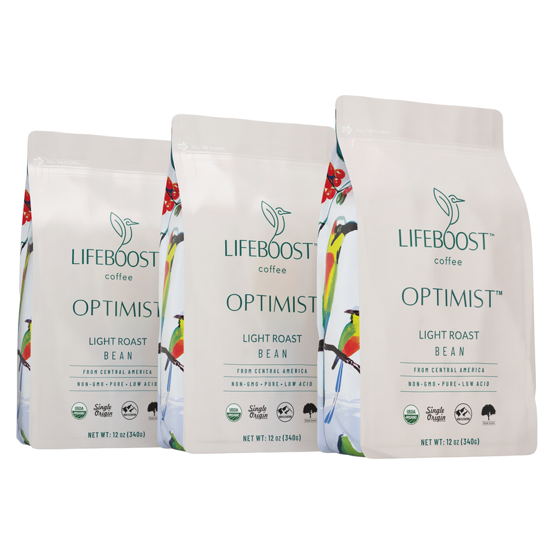 Lifeboost Coffee Optimist Light Roast Light Roast