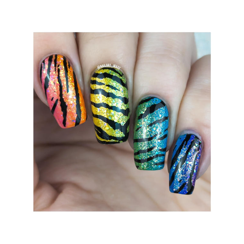 UberChic Beauty Wild Luxury: Warm Blooded Stamping Plate