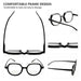 Eyekeeper  - 4 Pack Classic Bifocal Reading Glasses BR2016