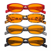 eyekeeper.com 4 Pack Blue Light Blocking Reading Glasses DS9101 Eyeglasses