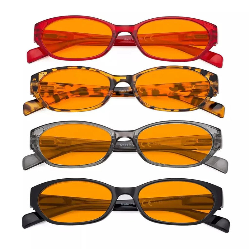 eyekeeper.com 4 Pack Blue Light Blocking Reading Glasses DS9101 Eyeglasses