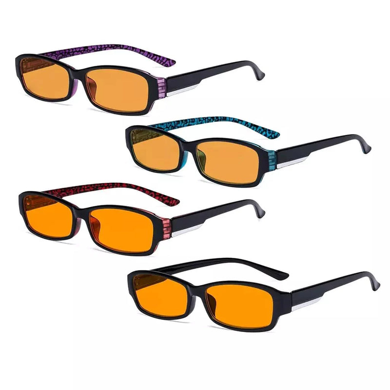 eyekeeper.com 4 Pack Blue Light Blocking Reading Glasses DS9105 Eyeglasses
