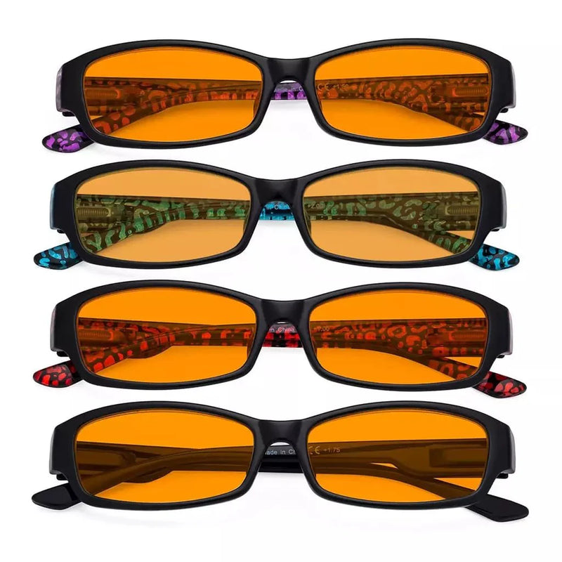 eyekeeper.com 4 Pack Blue Light Blocking Reading Glasses DS9105 Eyeglasses