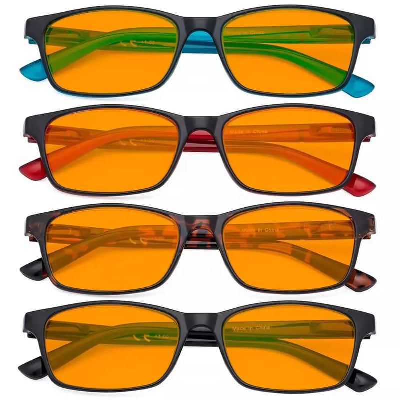 eyekeeper.com 4 Pack Blue Light Blocking Reading Glasses DSE19042 Eyeglasses