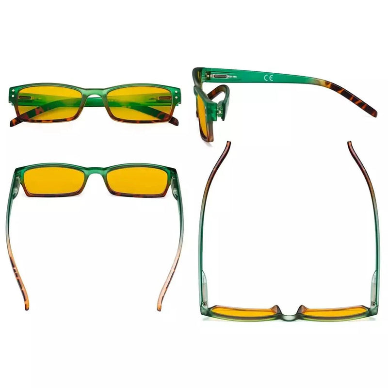 eyekeeper.com 4 Pack Blue Light Blocking Reading Glasses HP012D Eyeglasses