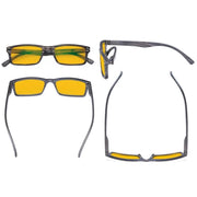 eyekeeper.com 4 Pack Blue Light Blocking Reading Glasses HP057 Eyeglasses