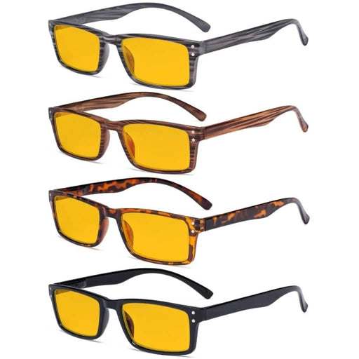 eyekeeper.com 4 Pack Blue Light Blocking Reading Glasses HP057 Eyeglasses