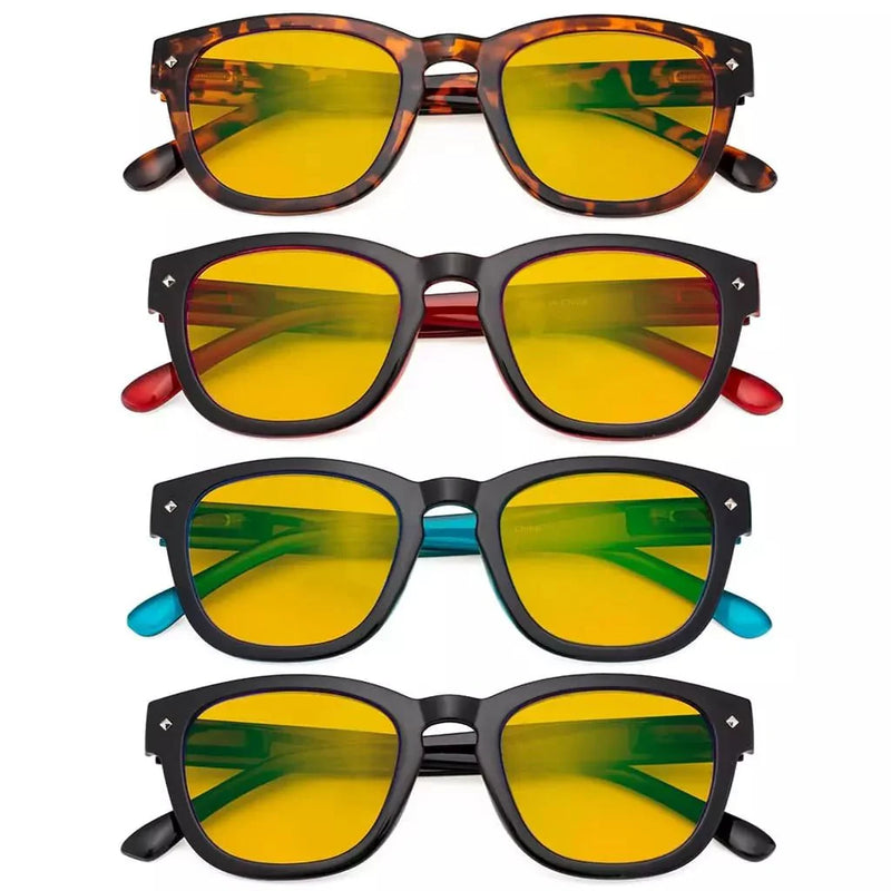 eyekeeper.com 4 Pack Blue Light Blocking Reading Glasses HP089 Eyeglasses