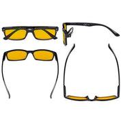 eyekeeper.com 4 Pack Blue Light Blocking Reading Glasses HP103 Eyeglasses