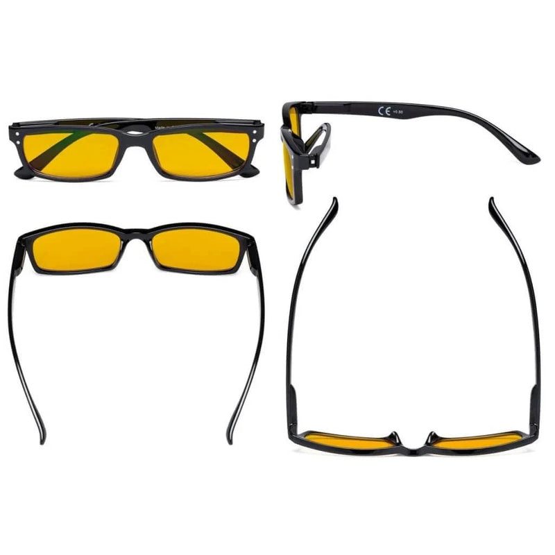 eyekeeper.com 4 Pack Blue Light Blocking Reading Glasses HP103 Eyeglasses