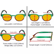 eyekeeper.com 4 Pack Blue Light Blocking Reading Glasses HP124D Eyeglasses