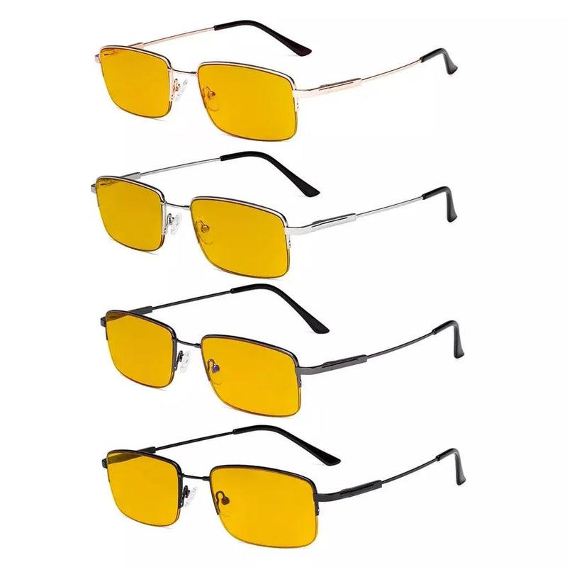 eyekeeper.com 4 Pack Blue Light Blocking Reading Glasses HPCG1702 Eyeglasses