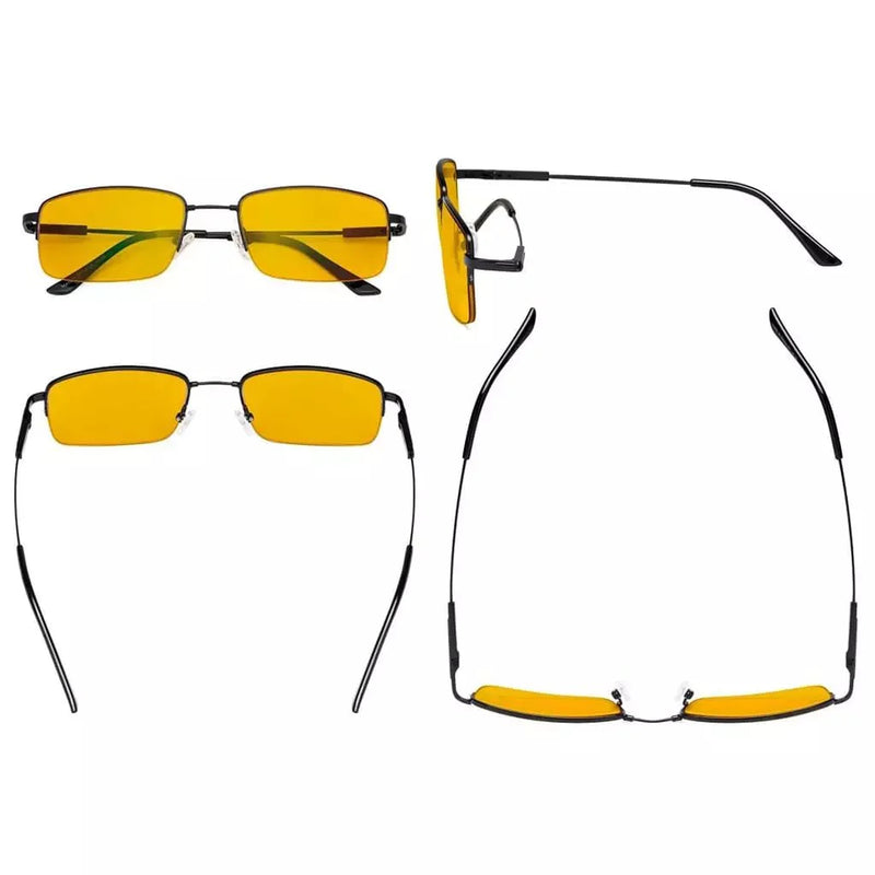 eyekeeper.com 4 Pack Blue Light Blocking Reading Glasses HPCG1702 Eyeglasses