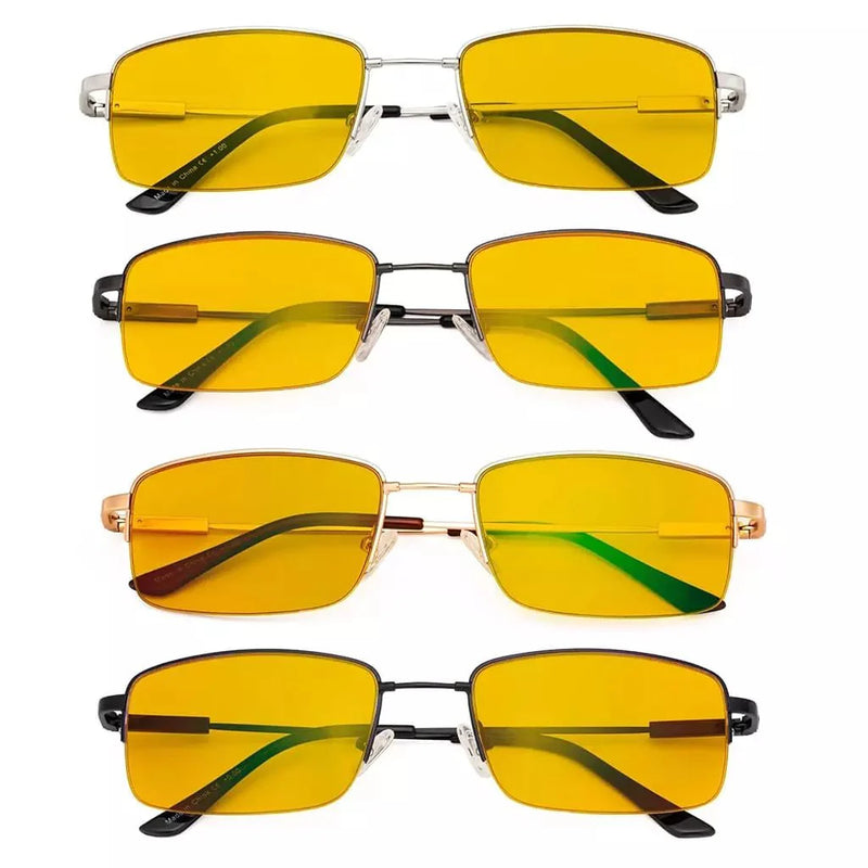 eyekeeper.com 4 Pack Blue Light Blocking Reading Glasses HPCG1702 Eyeglasses