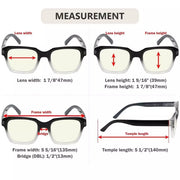 eyekeeper.com 4 Pack Blue Light Filter Reading Glasses UVR2024 Eyeglasses