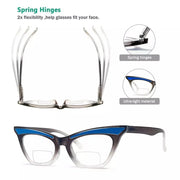 eyekeeper.com 4 Pack Cat-eye Bifocal Reading Glasses Fashion Readers BR2132 Eyeglasses
