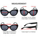 Eyekeeper  - 4 Pack Cat-eye Bifocal Sunglasses Readers SBR2012